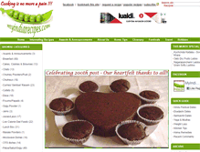 Tablet Screenshot of myindiarecipes.com